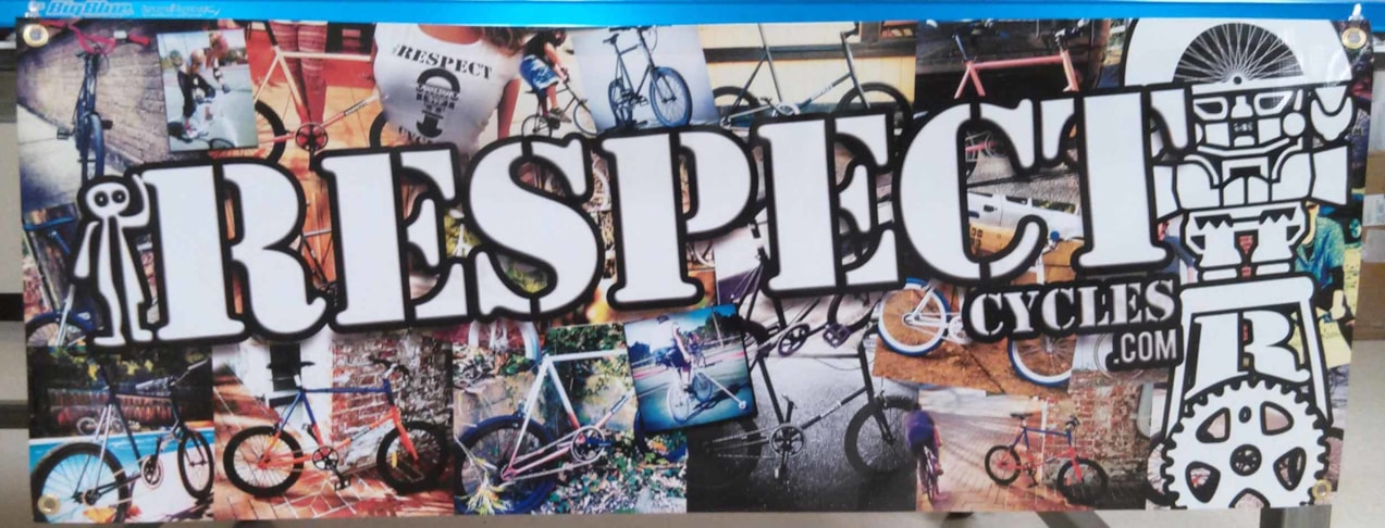 Respect Cycles Promotional Banner