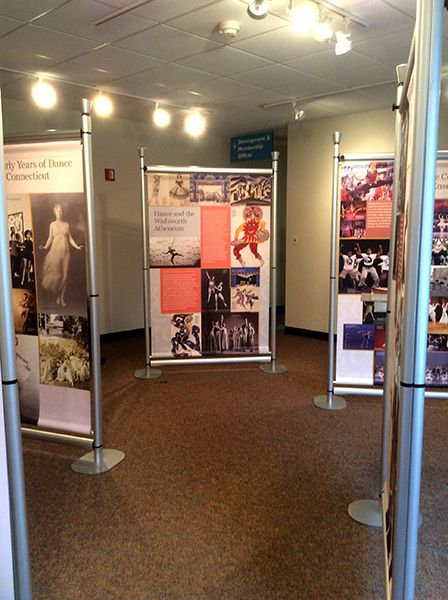 Custom display exhibit for CT Dance Alliance in Hartford, CT