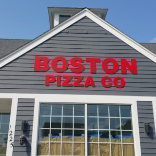 Boston Pizza Co Company Sign in Weymouth, Mass