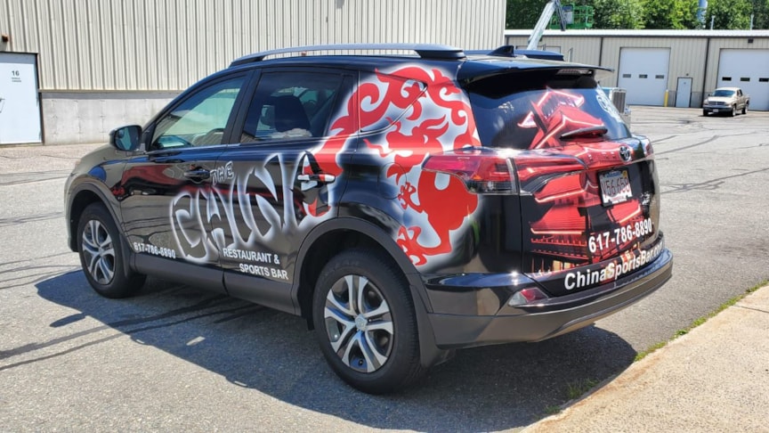 Partial Vehicle Wraps