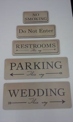 Special Occasion & Entertainment Signs