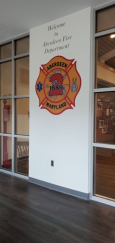 Aberdeen Fire Department exterior sign