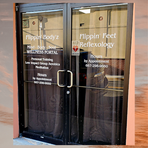 Flippin Bodyz Window Graphics