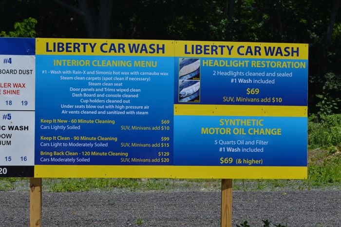 Menu Signs & Price List Signage