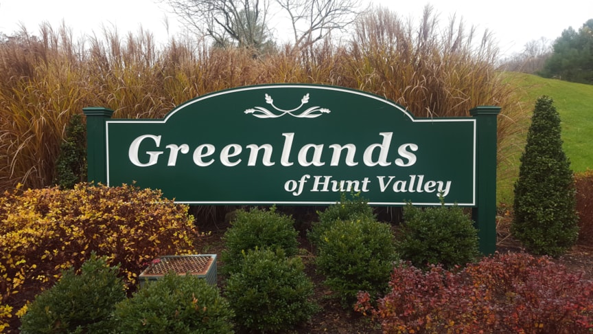 Carved HDU for Greater Summer Hill Assoc. The Greenlands