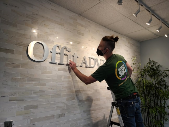 Sign Letter Sets | Acrylic with Metal Laminate Face