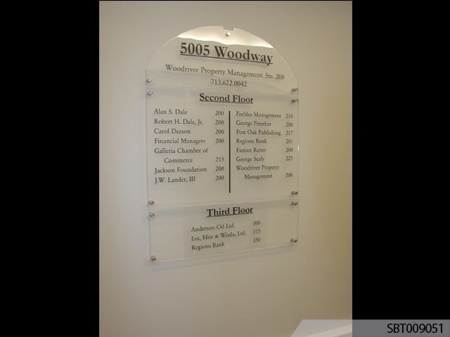 Directory and Wayfinding Signage