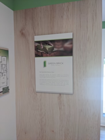 GHO Homes Office Window Perforated Graphics/ Window Decals, Signage & Graphics