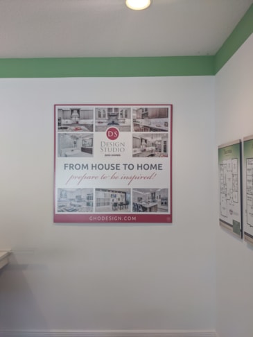 GHO Homes Office Window Perforated Graphics/ Window Decals, Signage & Graphics