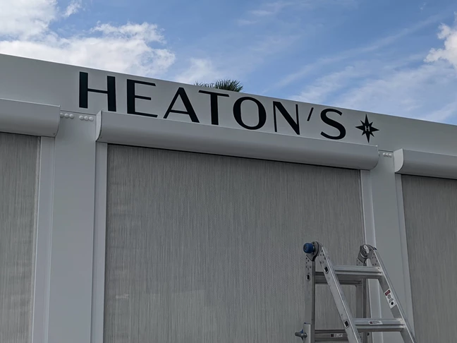 Heatons Restaurant/ Decals, Wraps & Lettering