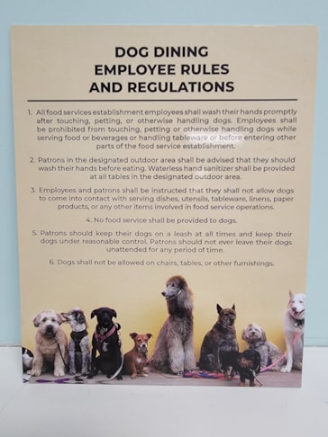 Health and Hygiene Signage | Restaurants & Foodservice