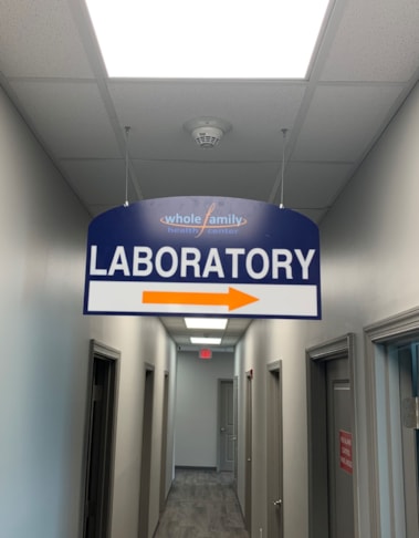 Hanging Signs & Ceiling Displays