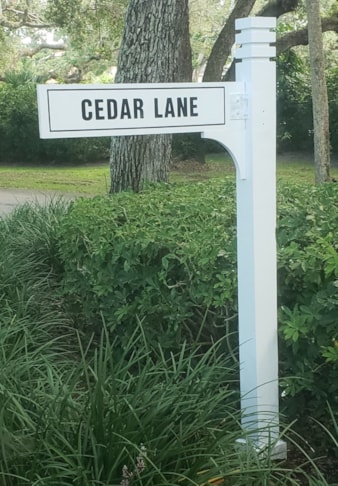 Street Name Signs | Property Management