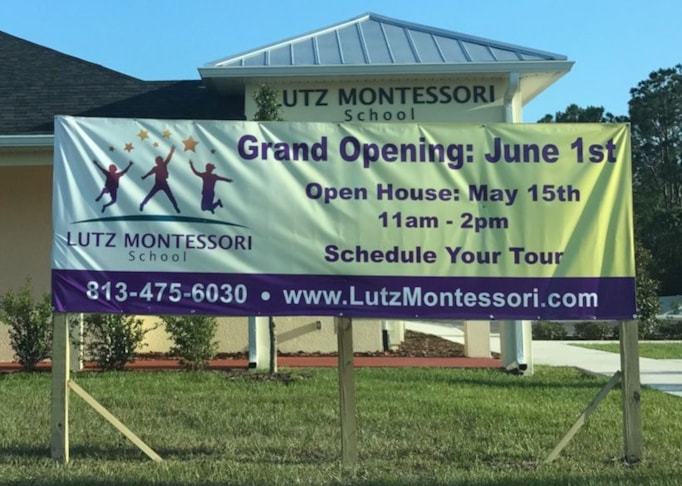 Custom Fabric & Vinyl Outdoor Banners