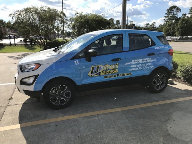 National Networks Full Vehicle Wrap