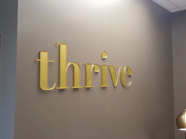 Thrive 3D Signs & Dimensional Letters