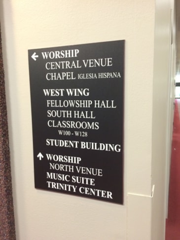 Directory and Wayfinding Signage