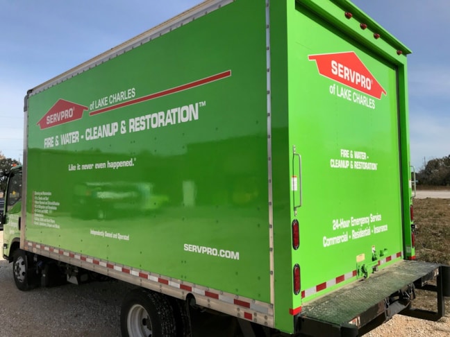 ServPro Vehicle Logo Graphics & Lettering