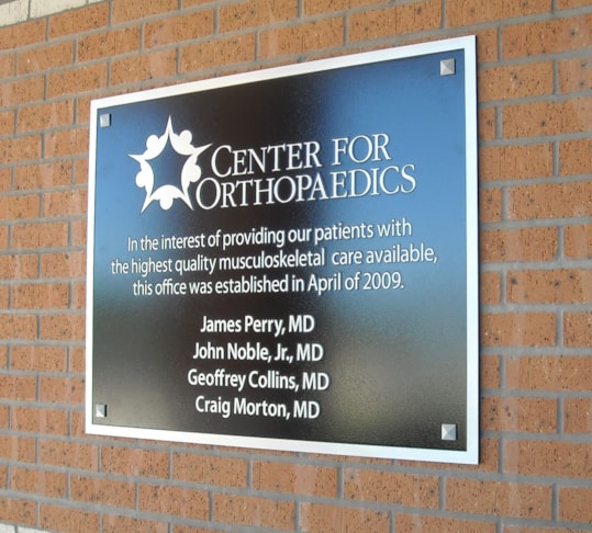 Plaques | Retail Signs