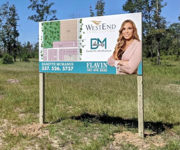 For high visibility, durability and economy, a post and panel sign is often the best choice.