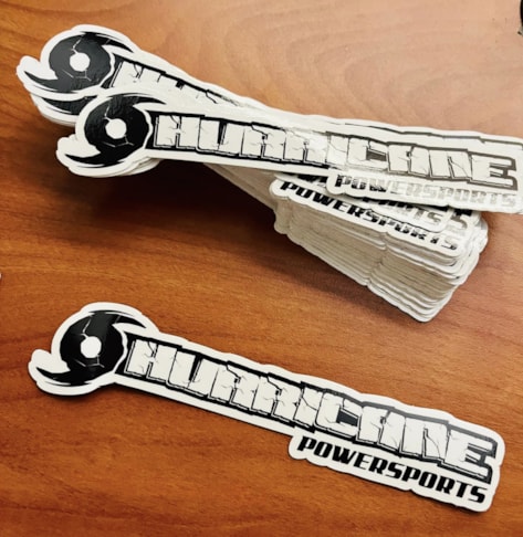 Hurricane Offroad Die-Cut Custom Decals