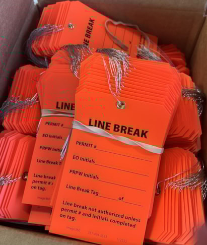 Custom Printed Vinyl Plastic Tags