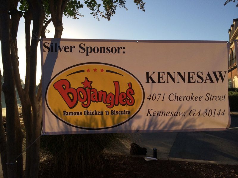 Banner for Bojangles in Kennesaw GA