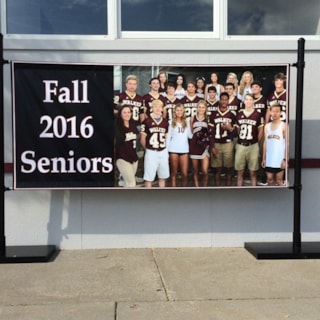Banner and Stand for The Walker School Marietta, GA