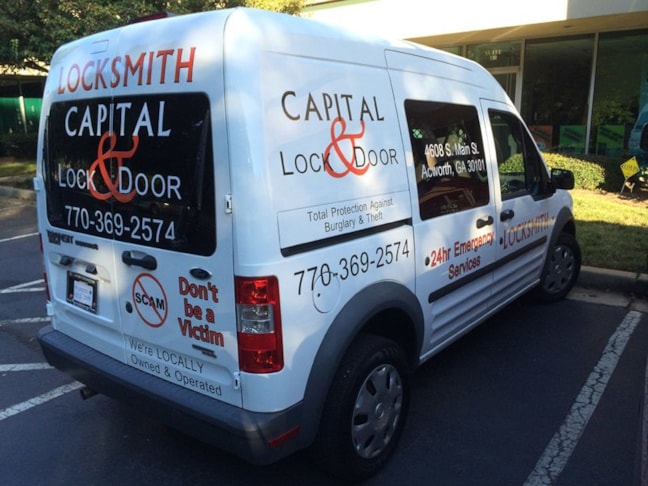 Vehicle and Window Lettering