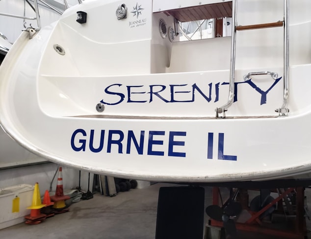 Sailboat Name and Hailing Port