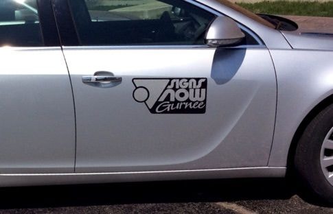 Easy to remove and reapply or move from car to truck. These magnets are cut to shape and the metallic silver goes well with the vehicle.