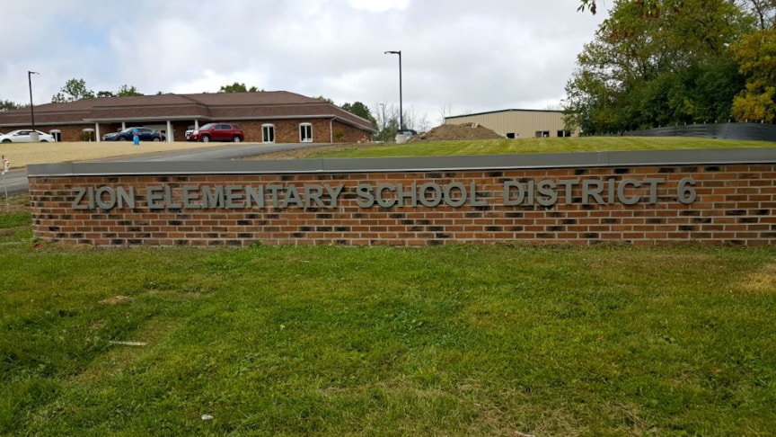 Cast aluminum letters