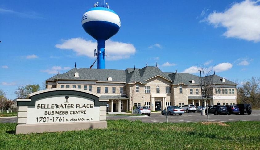Monument Sign for Multi-tenant Office Building