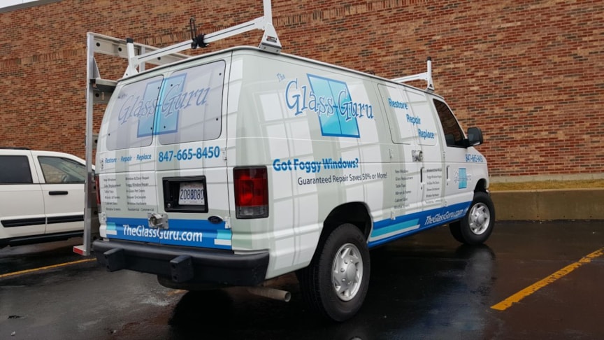 Glass Guru Van Wrap Gurnee IL