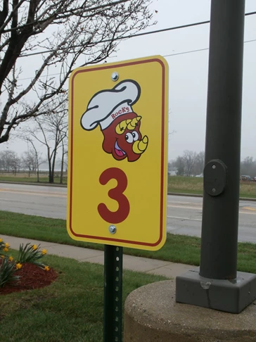 Parking Lot Signs for Restaurant 
