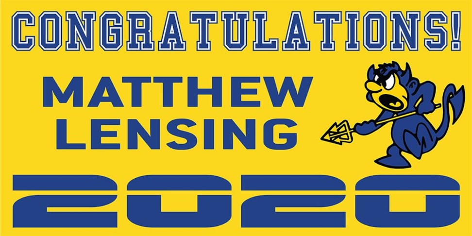 Personalized Yard Signs and Banners for Graduation 2020