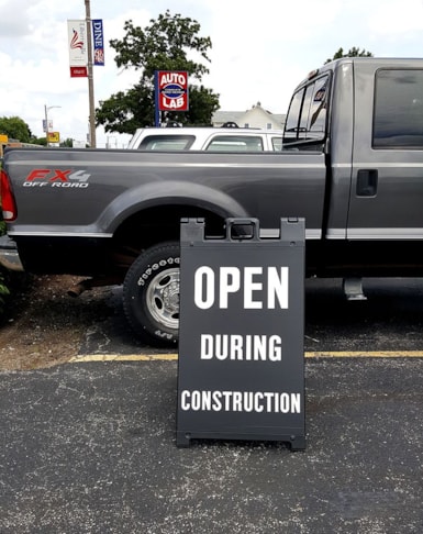 A-Frames & Sidewalk Signs | Auto Dealerships & Repair