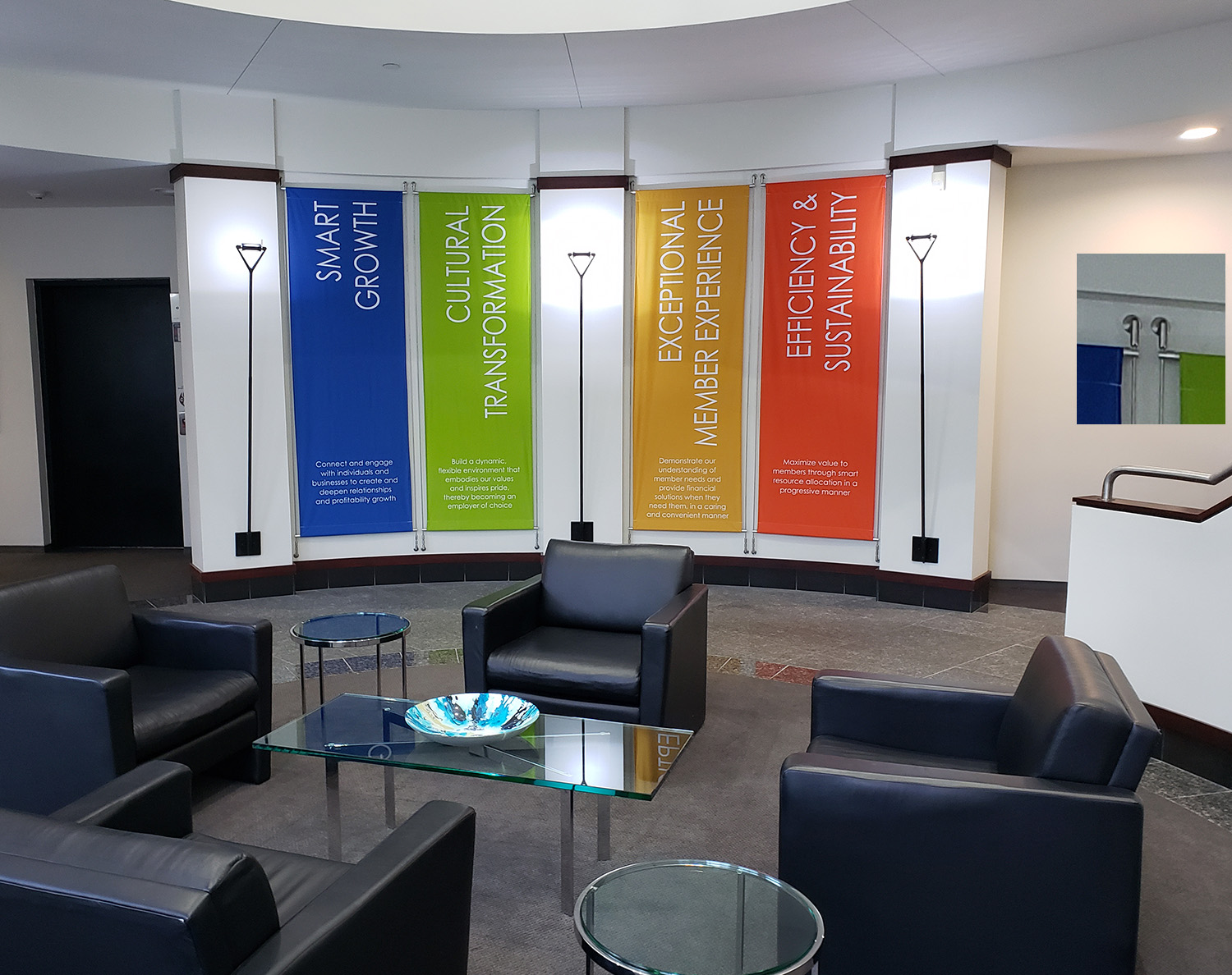 Fabric & Vinyl Indoor Banners