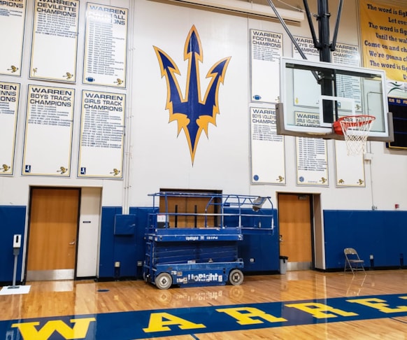 Wall Graphics, Murals, & Custom Wallpaper | School Athletic Facility Signage