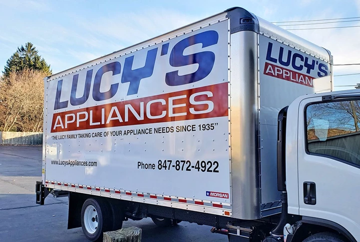 Truck Graphics for Lucys Appliances