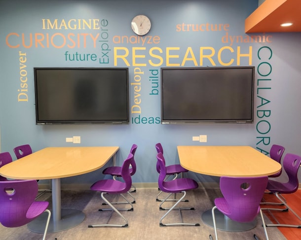 STEAM Lab Wall Word Graphics