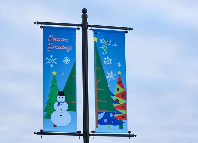Christmas Boulevard & Street Pole Banners
