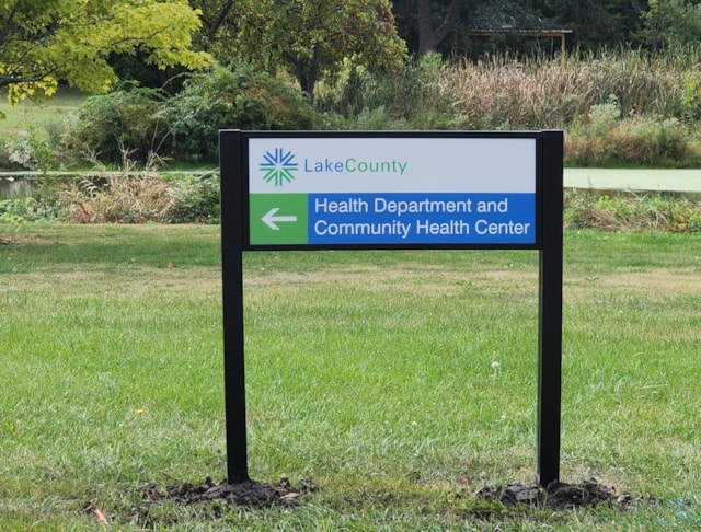 Reflective Post & Panel Sign