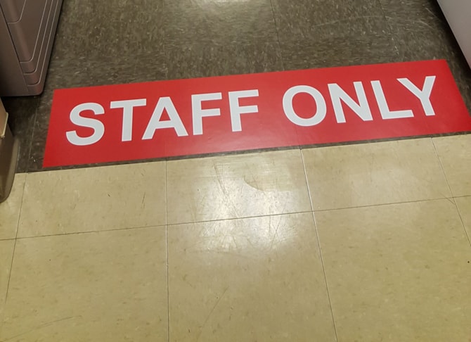 Floor Graphics | Healthcare