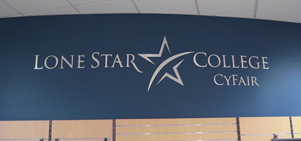 School and University Wall Signage and Logo Graphics