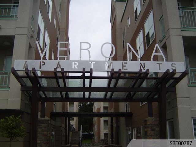 Routed Metal Letters