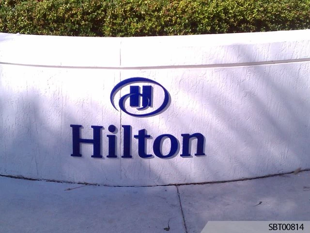 Hilton Hotel Signage