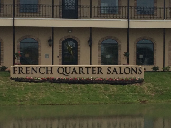 Non Lighted Dimensional Metal Painted Letters for new Office Complex Signage