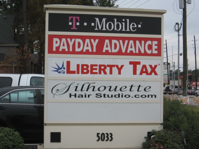 Monument Signs | Retail | Spring, Texas | Aluminum