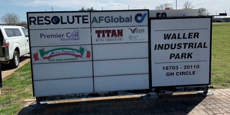 Monument Signs | Property Management